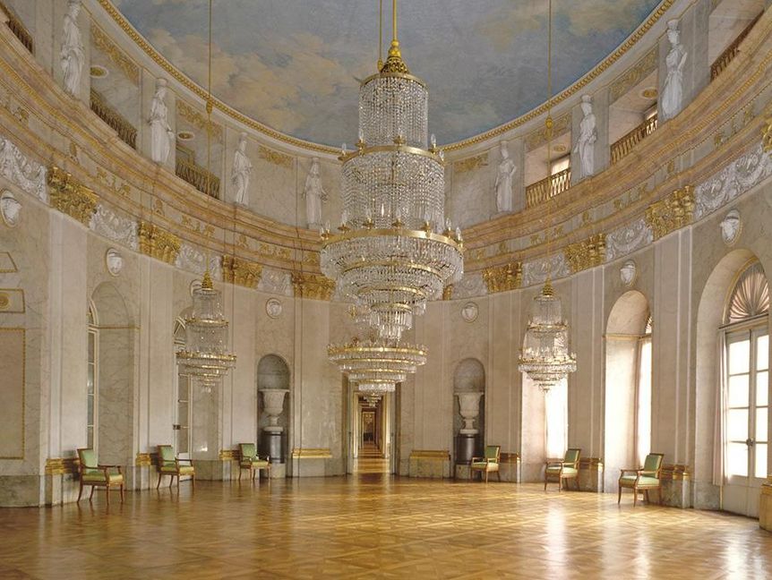 Foto: Staatliche Schlösser und Gärten Baden-Württemberg, Thomas Wagner Residenzschloss Ludwigsburg, Marmorsaal